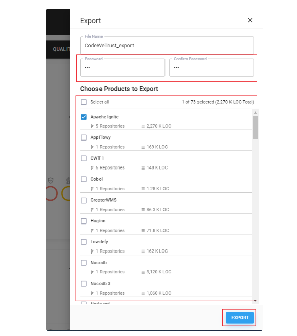 BlindAudit-ExportDetail